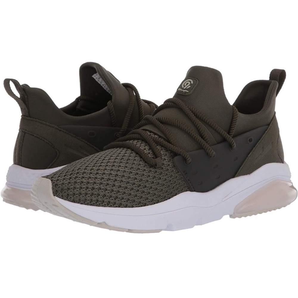 ๐ธ3/$25 C9 Champion Storm Knit Cushion Fit Sneakers Olive Green, Size 5.5 - Picture 15 of 16